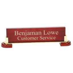 Rosewood Name Bar